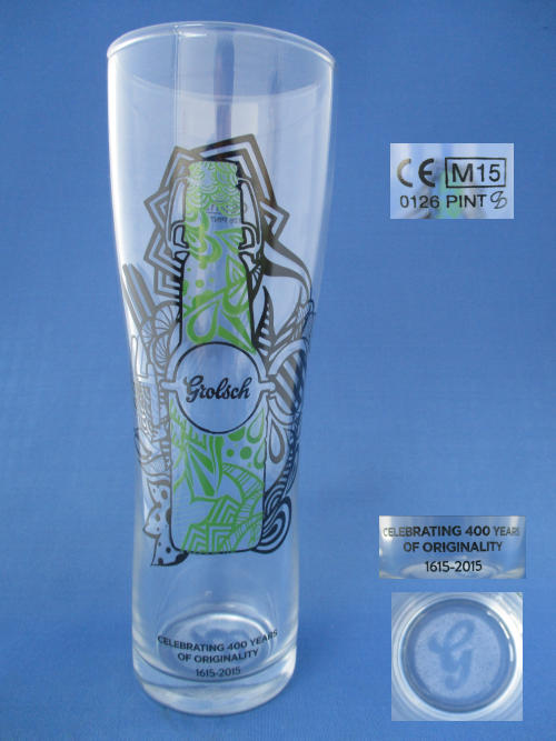 Grolsch Beer Glass 002788B159