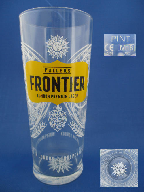 Fuller's Frontier Beer Glass