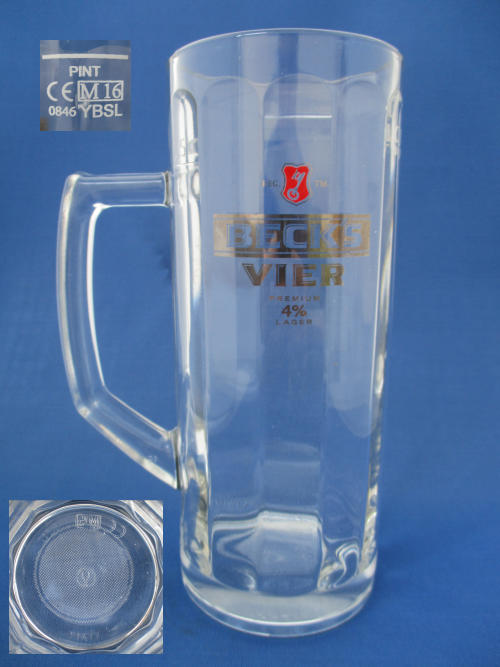 Beck's Vier Beer Glass 002797B160