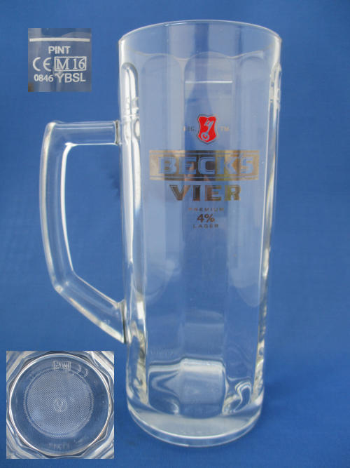 Beck's Vier Beer Glass