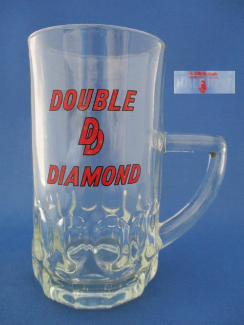 Double Diamond Beer Glass 002799B160