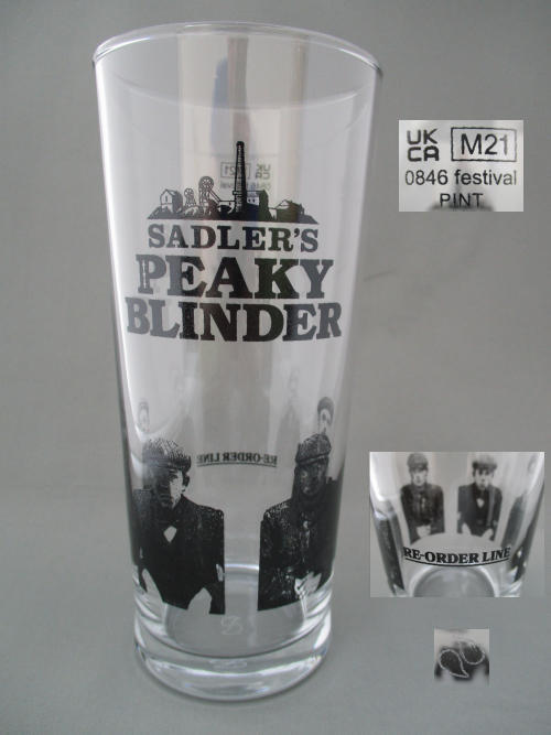 Sadlers Beer Glass