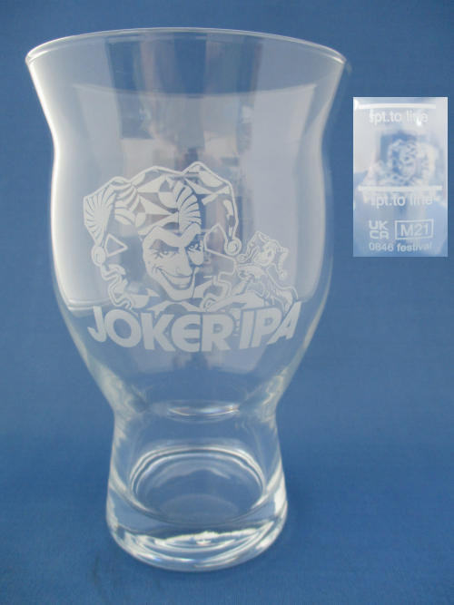 Williams Brothers Joker IPA Beer Glass