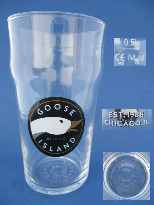 Goose Island Beer Glass