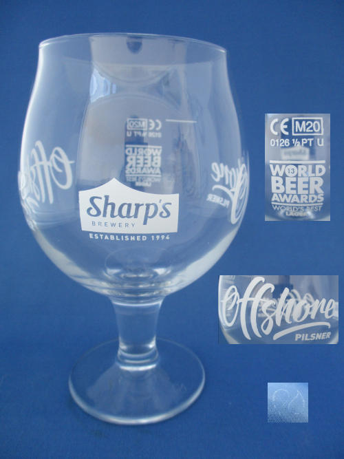 Sharps Beer Glass