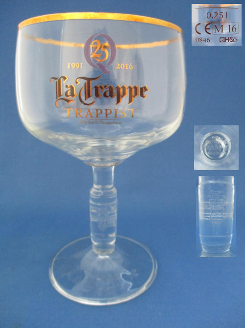 La Trappe Beer Glass