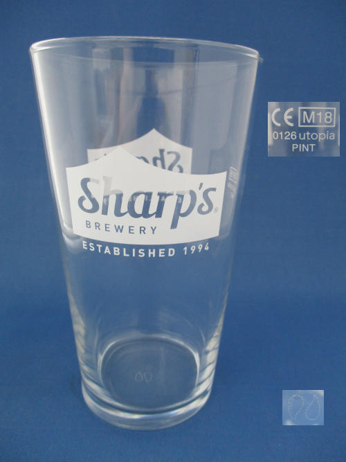 Sharps Beer Glass