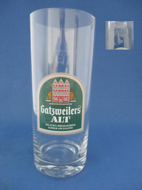 Gatzweilers Alt Beer Glass