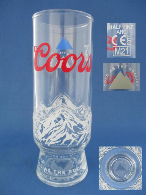 Coors Beer Glass