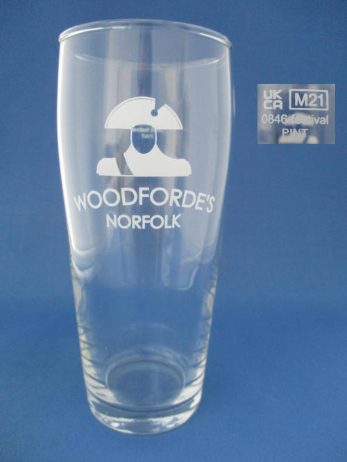 Woodforde's Beer Glass