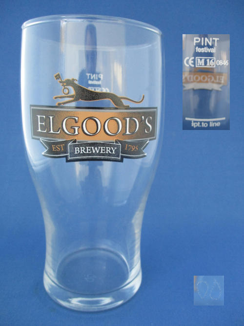 Elgoods Beer Glass
