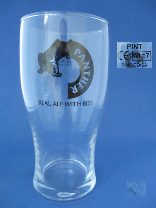 Panther Brewery Beer Glass