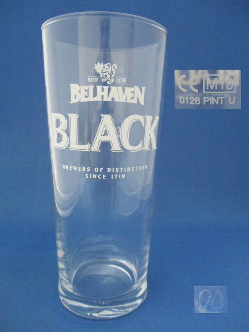 Belhaven Black Beer Glass