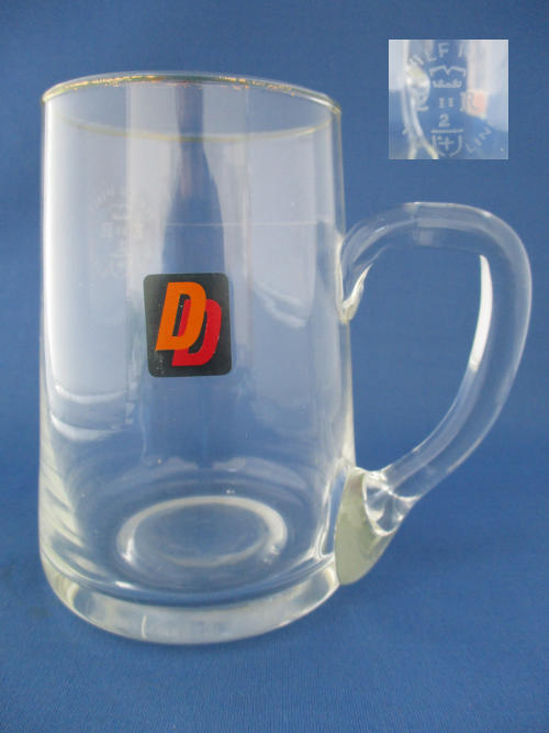 Double Diamond Beer Glass