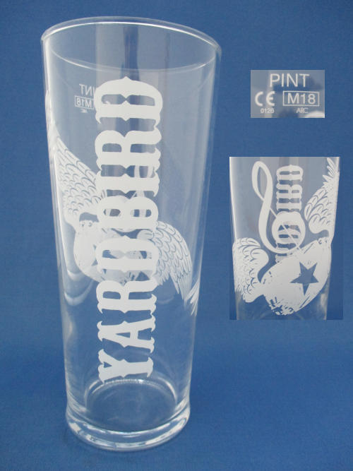 Greene King Yardbird Glass