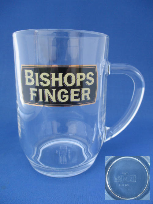 Bishops Finger Beer Glass