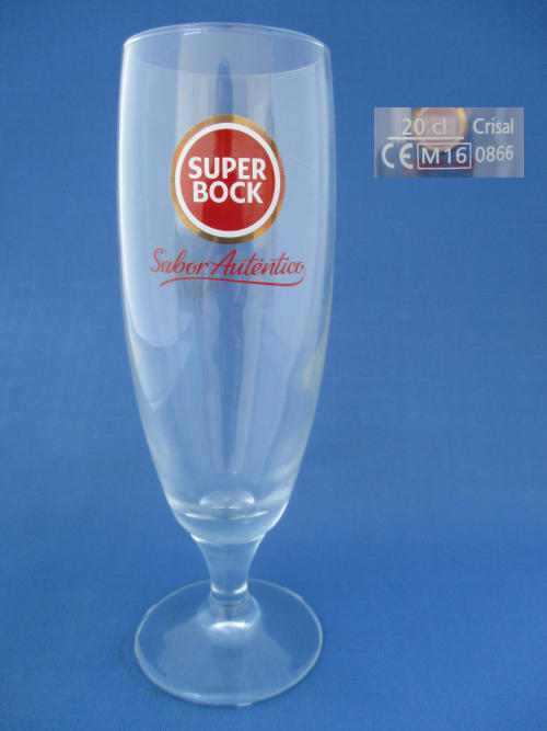 Super Bock Beer Glass