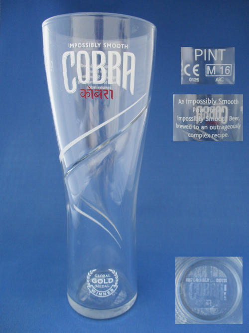 Cobra Beer Glass