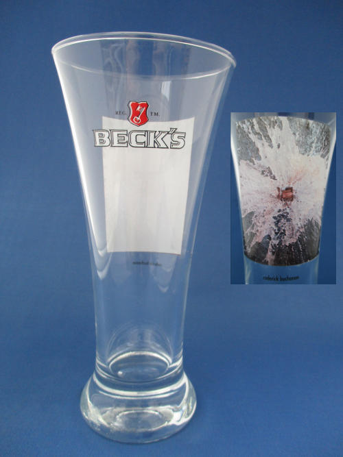 Beck's Beer Glass