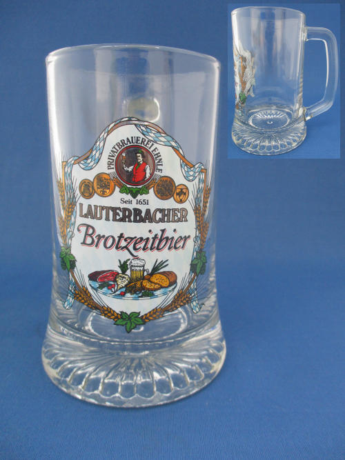 Lauterbacher Brotzeitbier Beer Glass