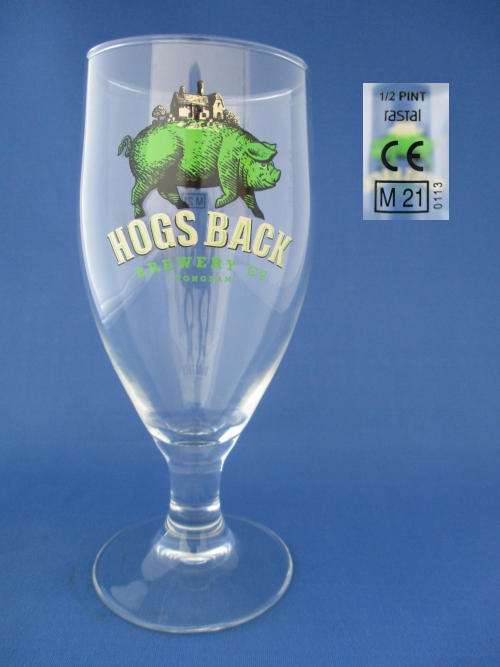 Hogs Back Beer Glass
