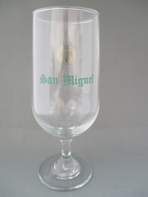 San Miguel Beer Glass