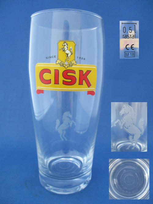 Farsons CISK Beer Glass