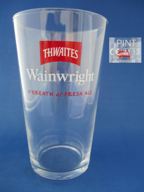 Thwaites Wainwright Beer Glass
