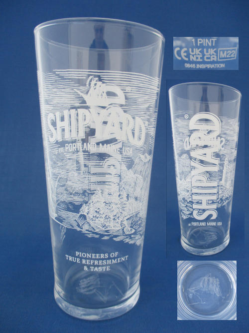 Shipyard Beer Glass