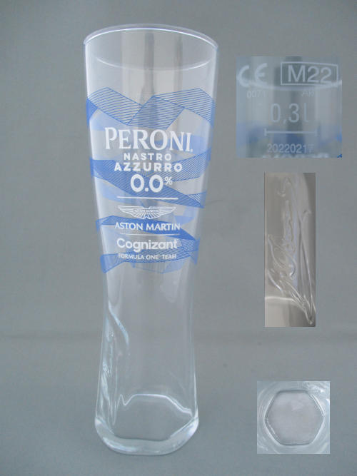 Peroni Beer Glass