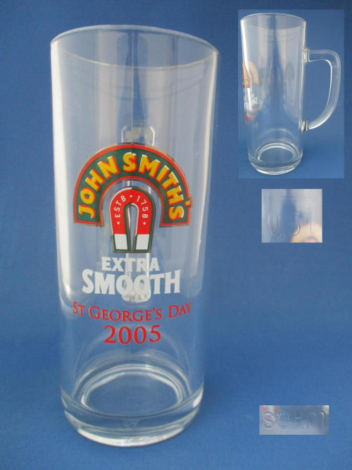 John Smiths Beer Glass