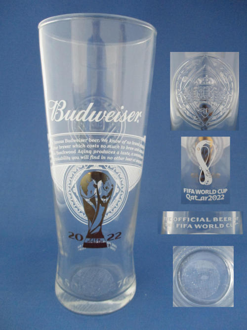 Budweiser Beer Glass