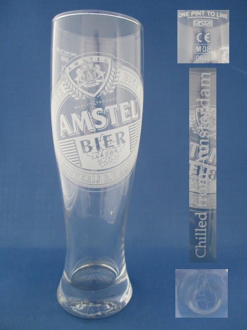 Amstel Beer Glass