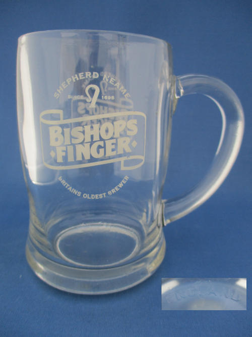 Bishops Finger Beer Glass