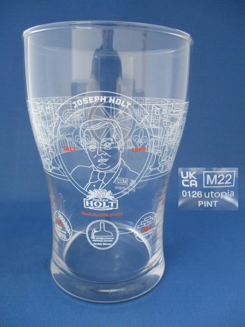 Joseph Holt Trailblazer Stout Beer Glass