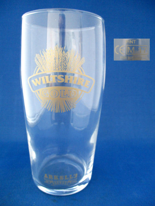 Wiltshire Gold Beer Glass