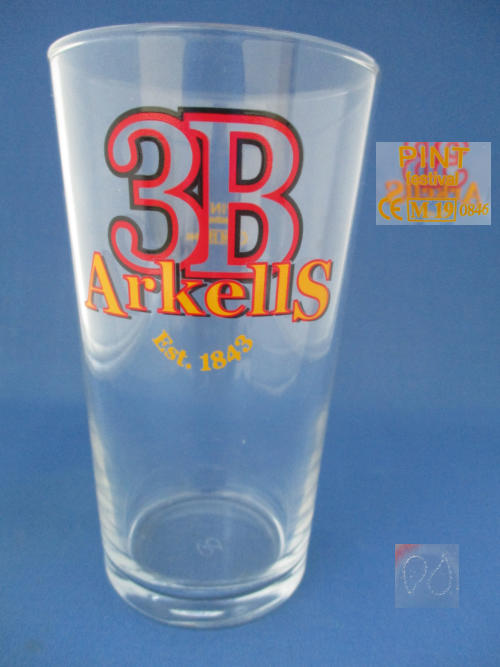 Arkell's 3B Beer Glass