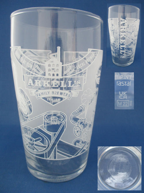 Arkell's Beer Glass
