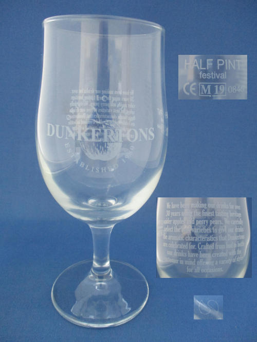 Dunkertons Cider Glass