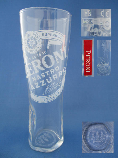 Peroni Beer Glass