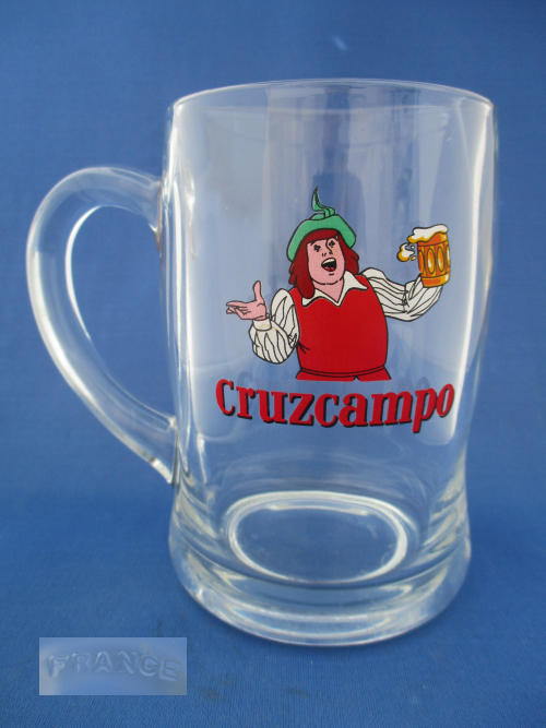 Cruzcampo Beer Glass