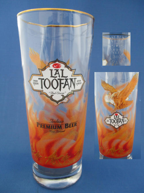 Lal Toofan Beer Glass