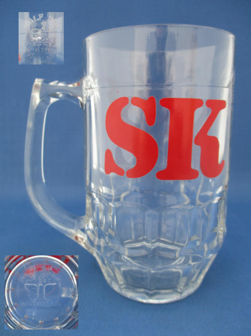 SKOL Beer Glass