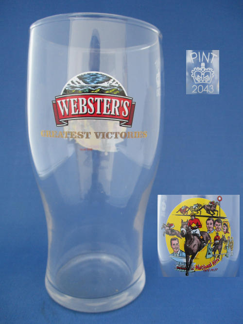 Websters Beer Glass