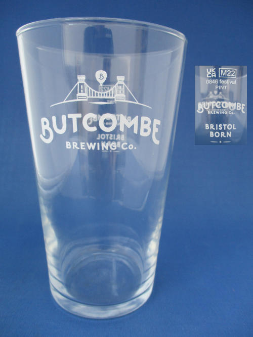 Butcombe Brewery Beer Glass