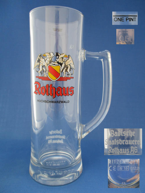 Rothaus Beer Glass