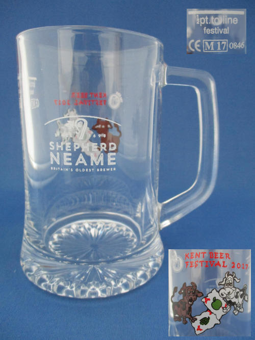 Shepherd Neame Beer Glass