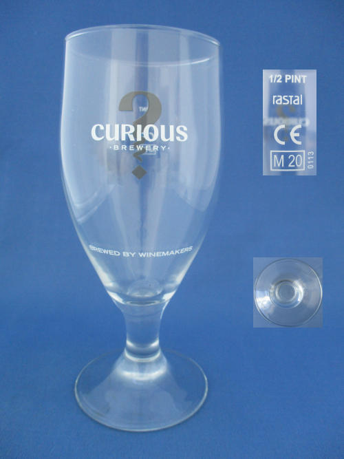 Curious Beer Glass