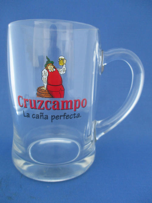 Cruzcampo Beer Glass