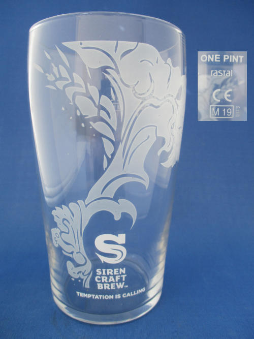 Siren Beer Glass